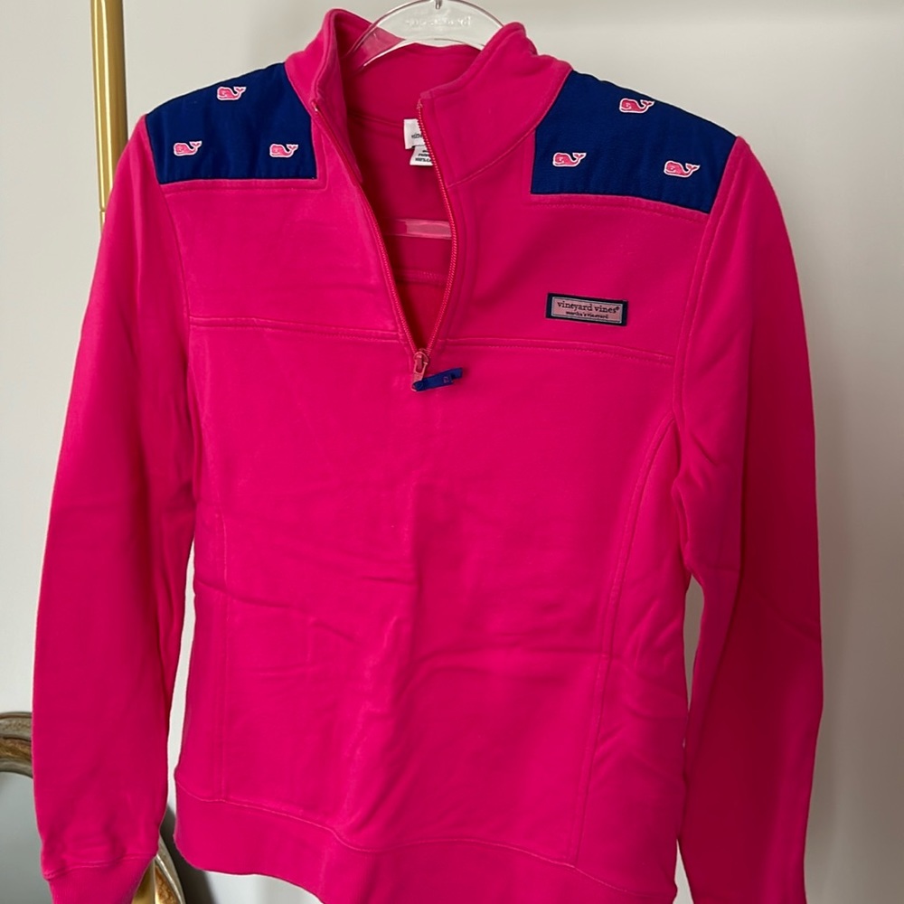 Vineyard vines shep shirt hot pink